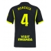 Tanie Strój piłkarski Atletico Madrid Rodrigo Mendoza #4 Koszulka Wyjazdowej 2026-27 Krótkie Rękawy